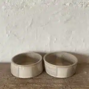 Cream pinch pots- Emily Dillon