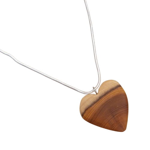 Yew Heart Necklace