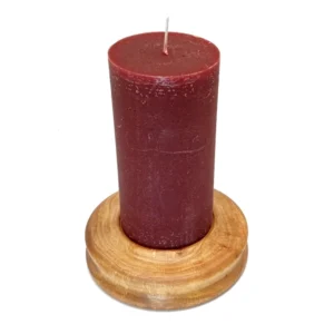 Elm Pillar Candle Rest