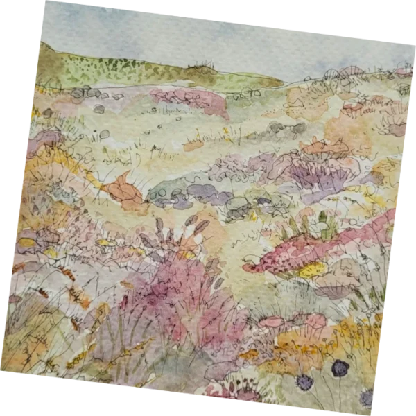Meadow II - Greeting Card
