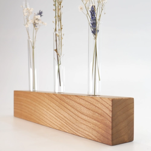 Wooden Flower Holder