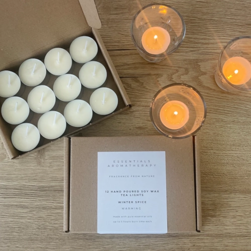 Winter Spice Tea Lights - Essentials Aromatherapy