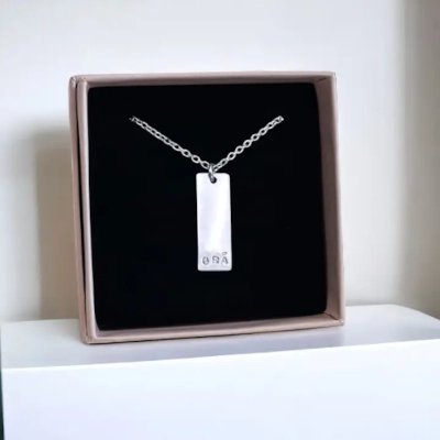 Grá - Bar Necklace - Rudies and Co