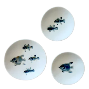Porcelain Fish Dish - Living Ginger
