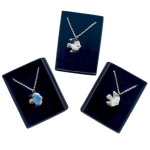 Dove in Flight Necklace - Danu Ceramics