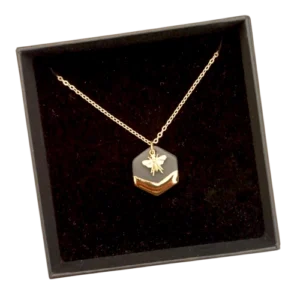 Hive & Bee Necklace - DANU Ceramics