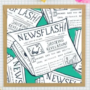 Newsflash! Best Teacher