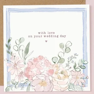 With love on your wedding day